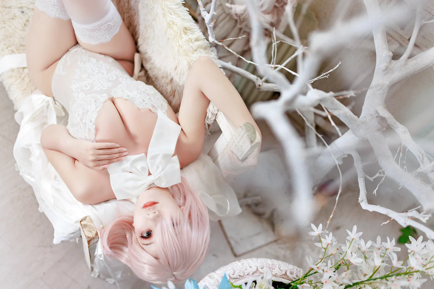 阿雪雪 - No.044 玛修婚纱同人 [72P-1.58GB] tg@simisebaisi 【丝足阁】025.webp
